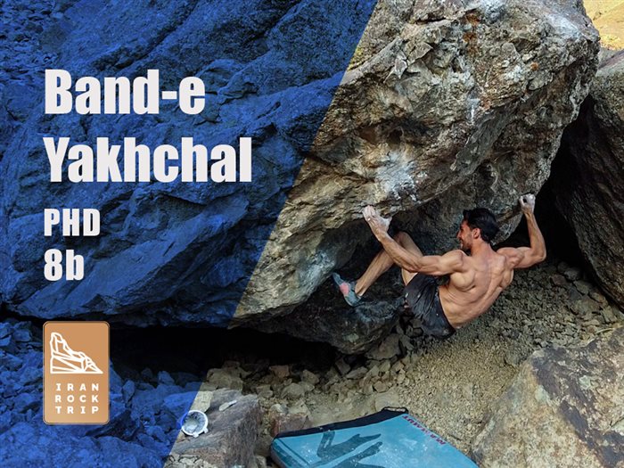Band-eYakhchal outdoor climbing zone - PHD