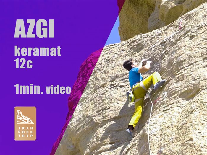 Summary of the ascent KERAMAT route - Azgi zone