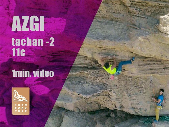 Summary of the ascent TACHAN (2nd Length) route - Azgi zone