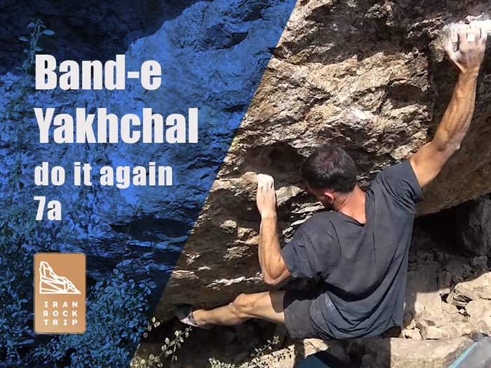 Outdoor Bouldering - Band-eYakhchal zone - Farzin Ghajarieh