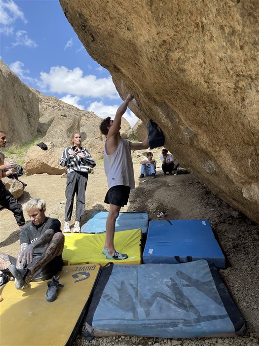 Rock Climbing in Keshar Zone Russian Group
